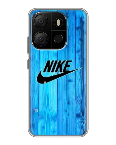 Чехол для TECNO Pop 7 Pro с картинкой «Голубое дерево Nike»
