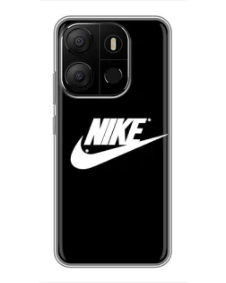 Чохол для TECNO Pop 7 Pro з картинкою «Мазки фарби Nike»