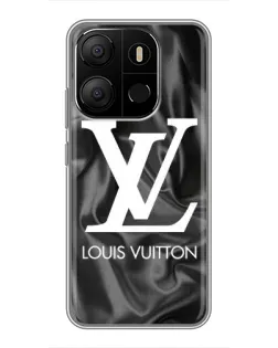 Чехол для TECNO Pop 7 Pro с картинкой «Шелковый Louis Vuitton»