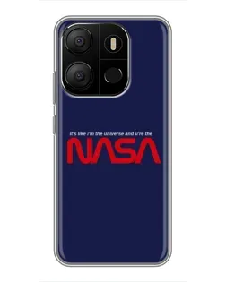Чехол для TECNO Pop 7 Pro с картинкой «NASA — глубокий космос»
