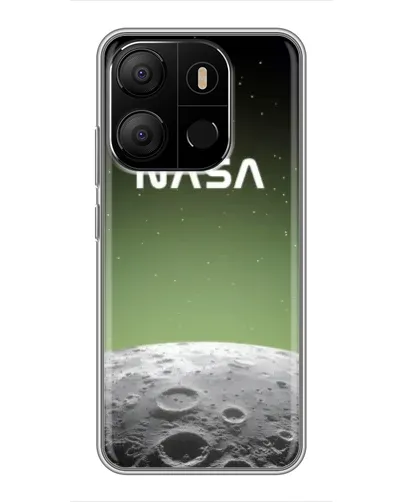 Чехол для TECNO Pop 7 Pro с картинкой «NASA — лунный градиент» Чехол для TECNO Pop 7 Pro с картинкой «NASA — лунный градиент»