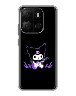 Чохол для TECNO Pop 7 Pro з картинкою «Електрична Kuromi» Чохол для TECNO Pop 7 Pro з картинкою «Електрична Kuromi»