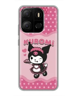Чохол для TECNO Pop 7 Pro з картинкою «Рожева Куромі» Чохол для TECNO Pop 7 Pro з картинкою «Рожева Куромі»