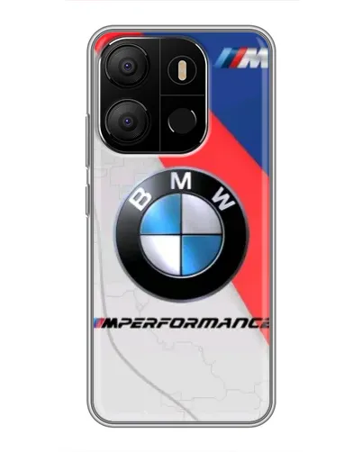 Чехол для TECNO Pop 7 Pro с картинкой «BMW Performance стиль» Чехол для TECNO Pop 7 Pro с картинкой «BMW Performance стиль»