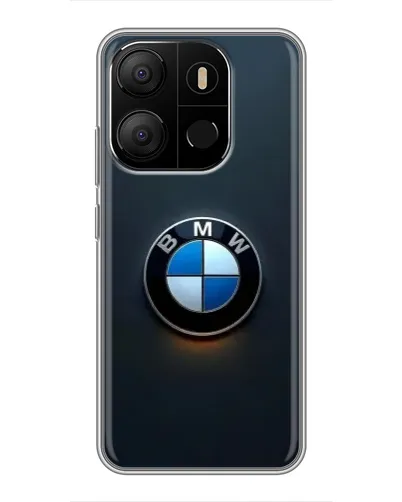 Чехол для TECNO Pop 7 Pro с картинкой «Логотип BMW — минимализм» Чехол для TECNO Pop 7 Pro с картинкой «Логотип BMW — минимализм»