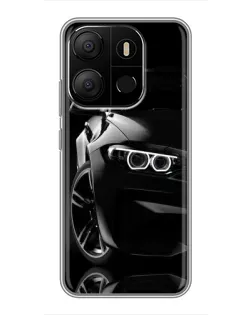 Чохол для TECNO Pop 7 Pro з картинкою «Чорна BMW — профіль» Чохол для TECNO Pop 7 Pro з картинкою «Чорна BMW — профіль»