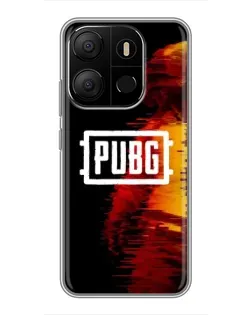 Чохол для TECNO Pop 7 Pro з картинкою «Яскравий логотип PUBG» Чохол для TECNO Pop 7 Pro з картинкою «Яскравий логотип PUBG»