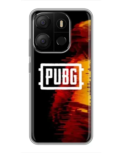 Чохол для TECNO Pop 7 Pro з картинкою «Яскравий логотип PUBG» Чохол для TECNO Pop 7 Pro з картинкою «Яскравий логотип PUBG»