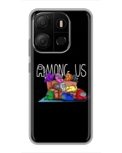 Чохол для TECNO Pop 7 Pro з картинкою «Логотип Among Us» Чохол для TECNO Pop 7 Pro з картинкою «Логотип Among Us»