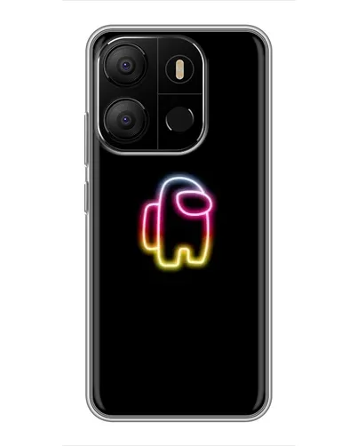 Чехол для TECNO Pop 7 Pro с картинкой «Among Us градиент» Чехол для TECNO Pop 7 Pro с картинкой «Among Us градиент»