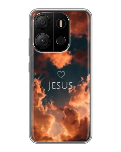 Чехол для TECNO Pop 7 Pro с картинкой «Сияние Имени Jesus» Чехол для TECNO Pop 7 Pro с картинкой «Сияние Имени Jesus»