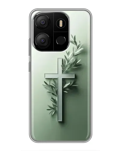 Чохол для TECNO Pop 7 Pro з картинкою «Оливкова гілка» Чохол для TECNO Pop 7 Pro з картинкою «Оливкова гілка»