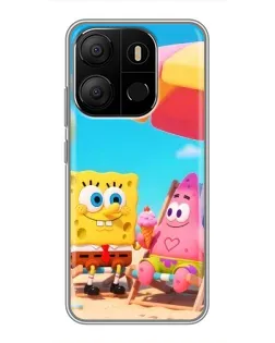 Чохол для TECNO Pop 7 Pro з картинкою «Відпочинок на пляжі»