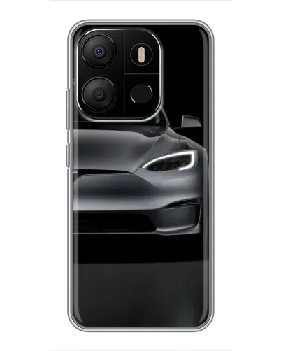 Чохол для TECNO Pop 7 Pro з картинкою «Tesla Model S Look» Чохол для TECNO Pop 7 Pro з картинкою «Tesla Model S Look»