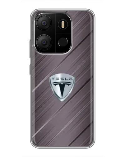 Чохол для TECNO Pop 7 Pro з картинкою «Металева текстура Tesla» Чохол для TECNO Pop 7 Pro з картинкою «Металева текстура Tesla»