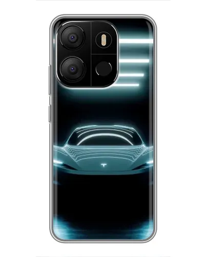 Чохол для TECNO Pop 7 Pro з картинкою «Tesla в неоні» Чохол для TECNO Pop 7 Pro з картинкою «Tesla в неоні»