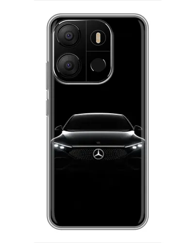 Чехол для TECNO Pop 7 Pro с картинкой «Mercedes Vision — концепт»