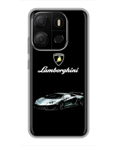 Чохол для TECNO Pop 7 Pro з картинкою «Логотип Lamborghini класика» Чохол для TECNO Pop 7 Pro з картинкою «Логотип Lamborghini класика»