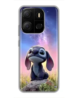 Чохол для TECNO Pop 7 Pro з картинкою «Стіч на світанку» Чохол для TECNO Pop 7 Pro з картинкою «Стіч на світанку»