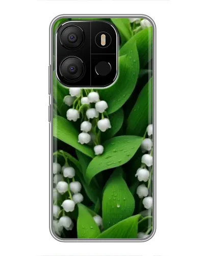 Чохол для TECNO Pop 7 Pro з картинкою «Конвалії в зелені» Чохол для TECNO Pop 7 Pro з картинкою «Конвалії в зелені»