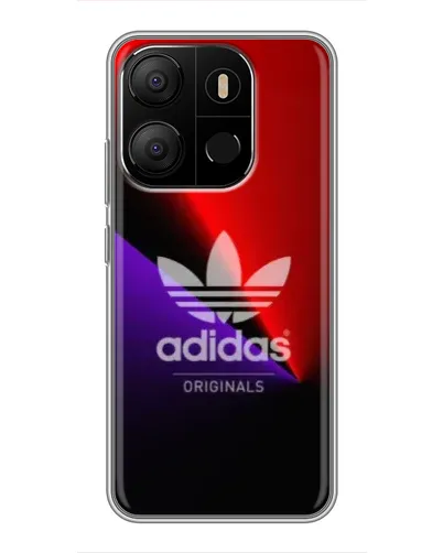 Чехол для TECNO Pop 7 с картинкой «Adidas Red Neon» Чехол для TECNO Pop 7 с картинкой «Adidas Red Neon»