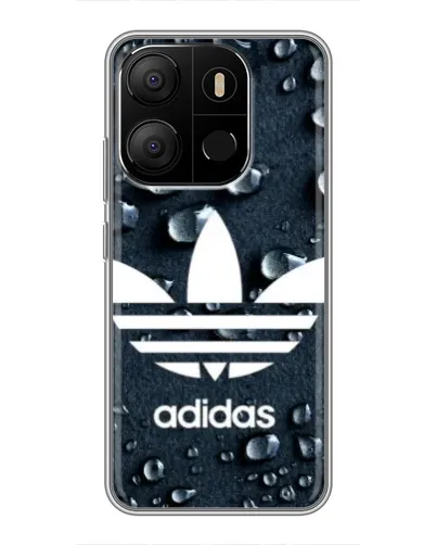 Чехол для TECNO Pop 7 с картинкой «Adidas Trefoil Blue» Чехол для TECNO Pop 7 с картинкой «Adidas Trefoil Blue»