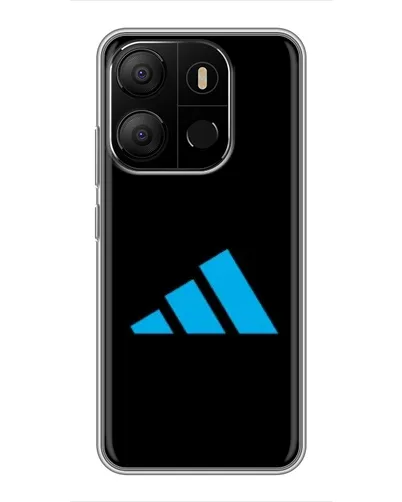 Чехол для TECNO Pop 7 с картинкой «Adidas Cyan Logo» Чехол для TECNO Pop 7 с картинкой «Adidas Cyan Logo»