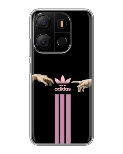 Чехол для TECNO Pop 7 с картинкой «Adidas Hands» Чехол для TECNO Pop 7 с картинкой «Adidas Hands»