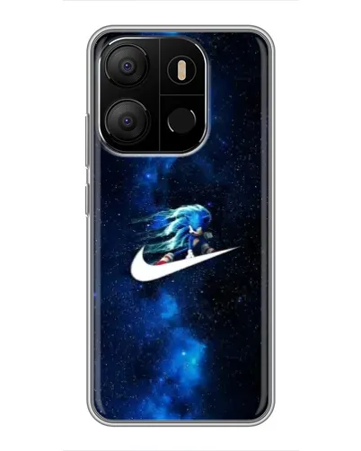Чехол для TECNO Pop 7 с картинкой «Звездный путь Nike»