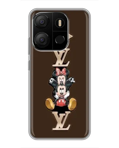 Чехол для TECNO Pop 7 с картинкой «LV и Микки Маус» Чехол для TECNO Pop 7 с картинкой «LV и Микки Маус»