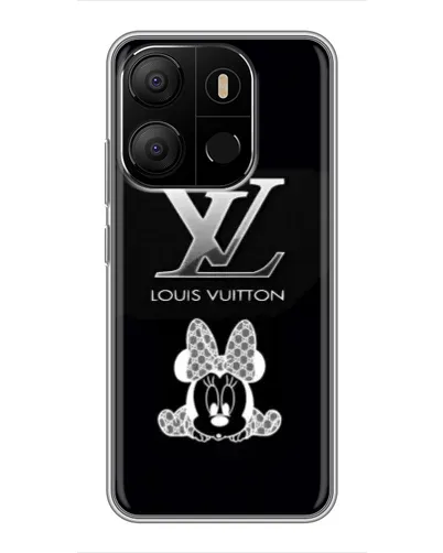 Чехол для TECNO Pop 7 с картинкой «LV и Минни Маус» Чехол для TECNO Pop 7 с картинкой «LV и Минни Маус»