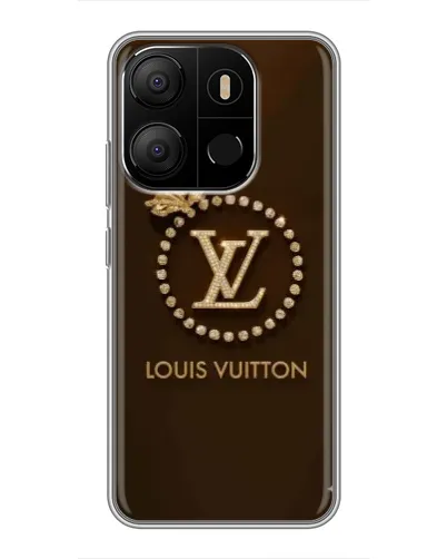 Чехол для TECNO Pop 7 с картинкой «LV — золотая печать» Чехол для TECNO Pop 7 с картинкой «LV — золотая печать»