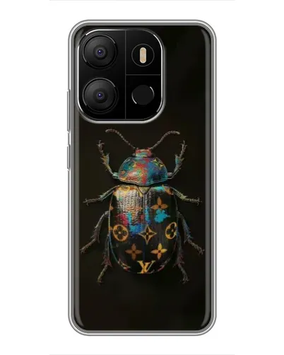 Чехол для TECNO Pop 7 с картинкой «LV — мраморный принт» Чехол для TECNO Pop 7 с картинкой «LV — мраморный принт»