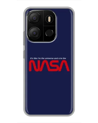 Чехол для TECNO Pop 7 с картинкой «NASA — глубокий космос»