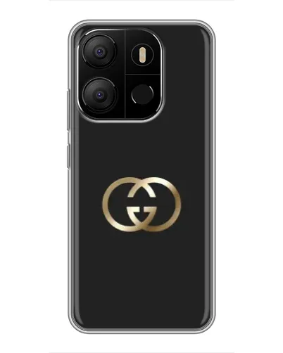 Чехол для TECNO Pop 7 с картинкой «Минимализм Gucci»