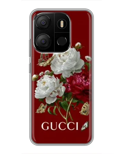 Чехол для TECNO Pop 7 с картинкой «Gucci —  сад»