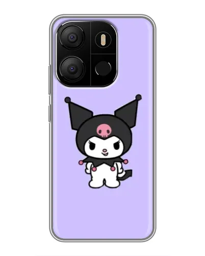 Чехол для TECNO Pop 7 с картинкой «Kuromi — нежный фиолетовый» Чехол для TECNO Pop 7 с картинкой «Kuromi — нежный фиолетовый»