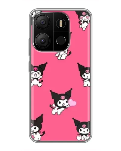 Чехол для TECNO Pop 7 с картинкой «Паттерн с Куроми» Чехол для TECNO Pop 7 с картинкой «Паттерн с Куроми»