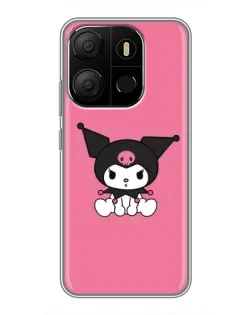 Чохол для TECNO Pop 7 з картинкою «Похмура Kuromi»