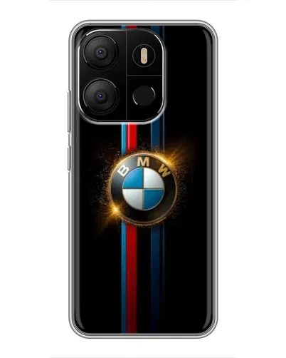 Чехол для TECNO Pop 7 с картинкой «BMW M-Power неон» Чехол для TECNO Pop 7 с картинкой «BMW M-Power неон»