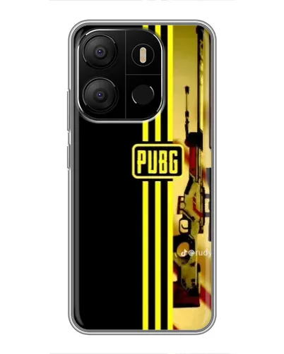 Чехол для TECNO Pop 7 с картинкой «PUBG — камуфляжный шлем» Чехол для TECNO Pop 7 с картинкой «PUBG — камуфляжный шлем»