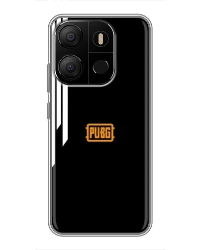 Чехол для TECNO Pop 7 с картинкой «PUBG — вертикальные линии» Чехол для TECNO Pop 7 с картинкой «PUBG — вертикальные линии»
