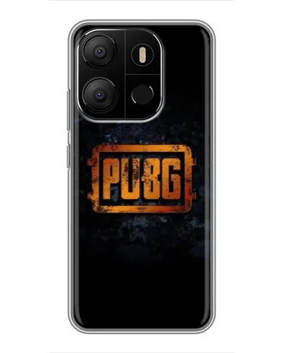 Чехол для TECNO Pop 7 с картинкой «PUBG — золотой логотип» Чехол для TECNO Pop 7 с картинкой «PUBG — золотой логотип»