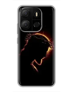 Чехол для TECNO Pop 7 с картинкой «Терновый венец» Чехол для TECNO Pop 7 с картинкой «Терновый венец»
