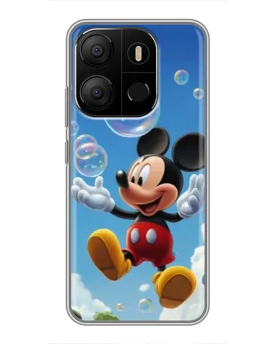 Чехол для TECNO Pop 7 с картинкой «Mickey и мыльные пузыри» Чехол для TECNO Pop 7 с картинкой «Mickey и мыльные пузыри»