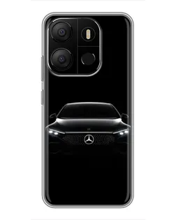 Чехол для TECNO Pop 7 с картинкой «Mercedes Vision — концепт»