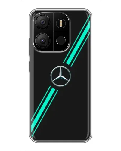 Чехол для TECNO Pop 7 с картинкой «Спортивные линии Mercedes» Чехол для TECNO Pop 7 с картинкой «Спортивные линии Mercedes»