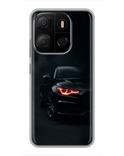 Чехол для TECNO Pop 7 с картинкой «Audi — хищный взгляд»