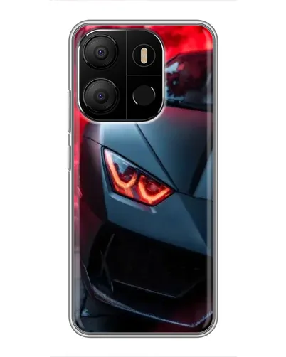 Чехол для TECNO Pop 7 с картинкой «Lamborghini красное сияние» Чехол для TECNO Pop 7 с картинкой «Lamborghini красное сияние»