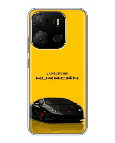 Чехол для TECNO Pop 7 с картинкой «Lamborghini Huracan черный» Чехол для TECNO Pop 7 с картинкой «Lamborghini Huracan черный»